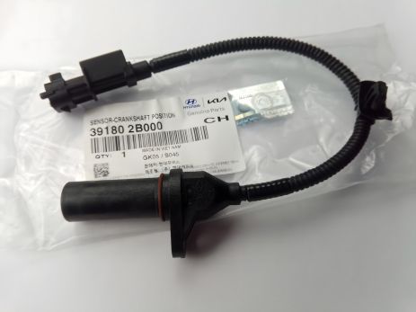 Датчик положення колінвалу Hyundai/KIA, MOBIS (391802B000) (39180-2B000) Датчик положення колінвалу Hyundai/KIA, MOBIS (391802B000) (39180-2B000)