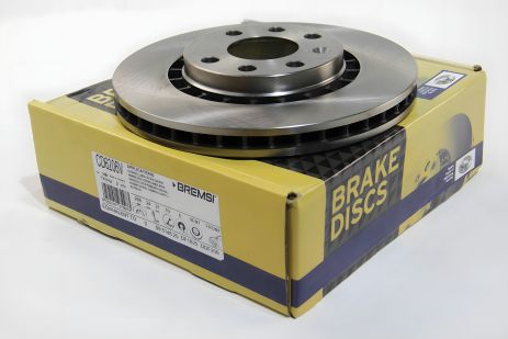 Передній гальмівний диск для Lanos/Astra/Kadett/Vectra 84-03 (256x24), Bremsi (CD6206V)