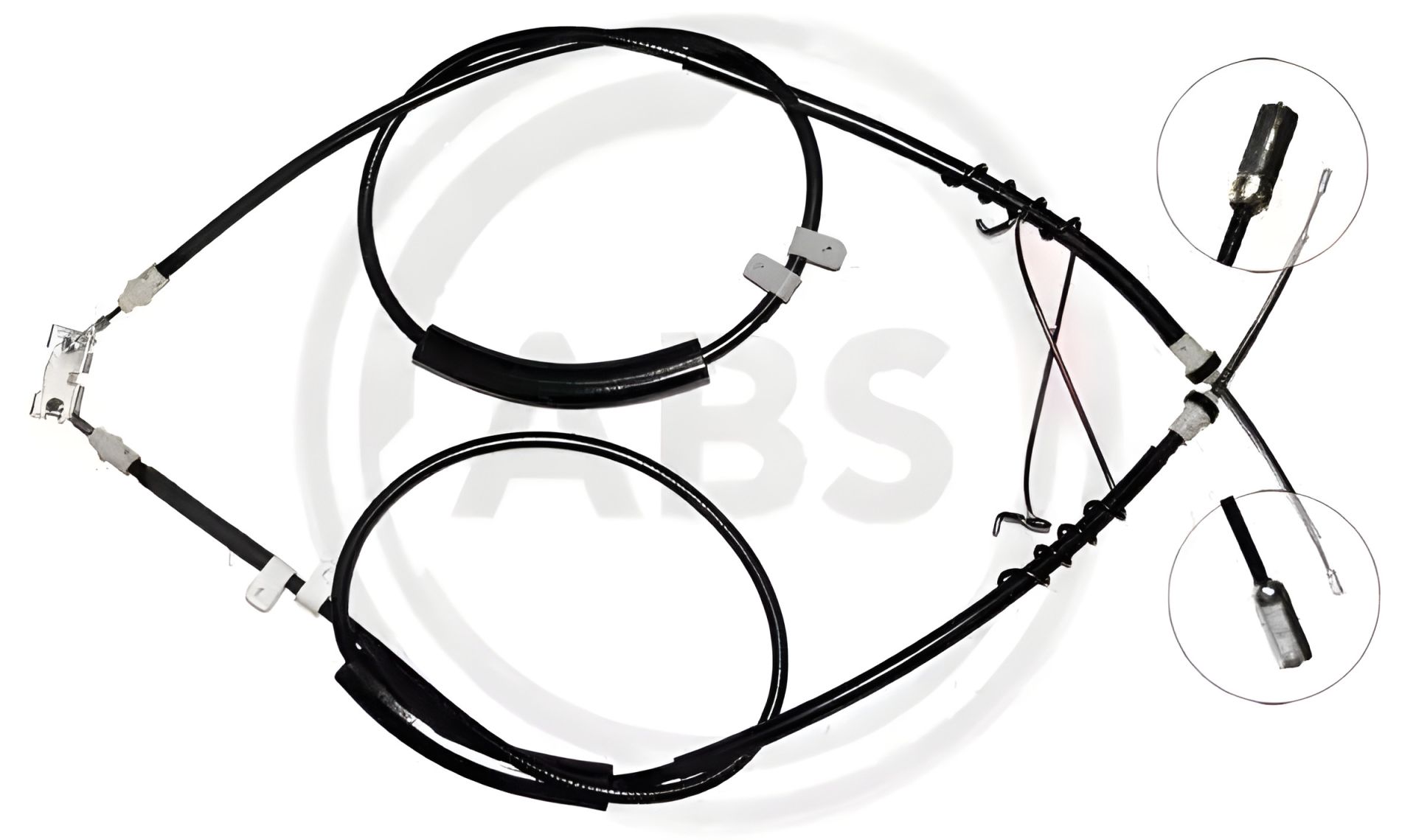 Ручного гальма задній трос Connect 08- Л=Пр. (низька база/+ABS) (1818/1694+1818/1690), A.B.S. (K17695) Ручного гальма задній трос Connect 08- Л=Пр. (низька база/+ABS) (1818/1694+1818/1690), A.B.S. (K17695)