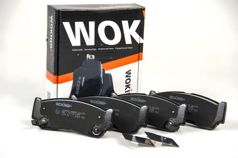 Гальмівні задні колодки H1/H200/Santa Fe (00-12), WOKING (P1339302)