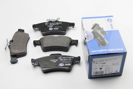 Задні гальмівні колодки Ford Connect '02 -10, Hella Pagid (8DB355011731)
