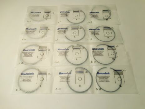 Поршневые кольца АвтоЗАЗ 75,25 МЕМЗ 301 (301-1000101-R1)