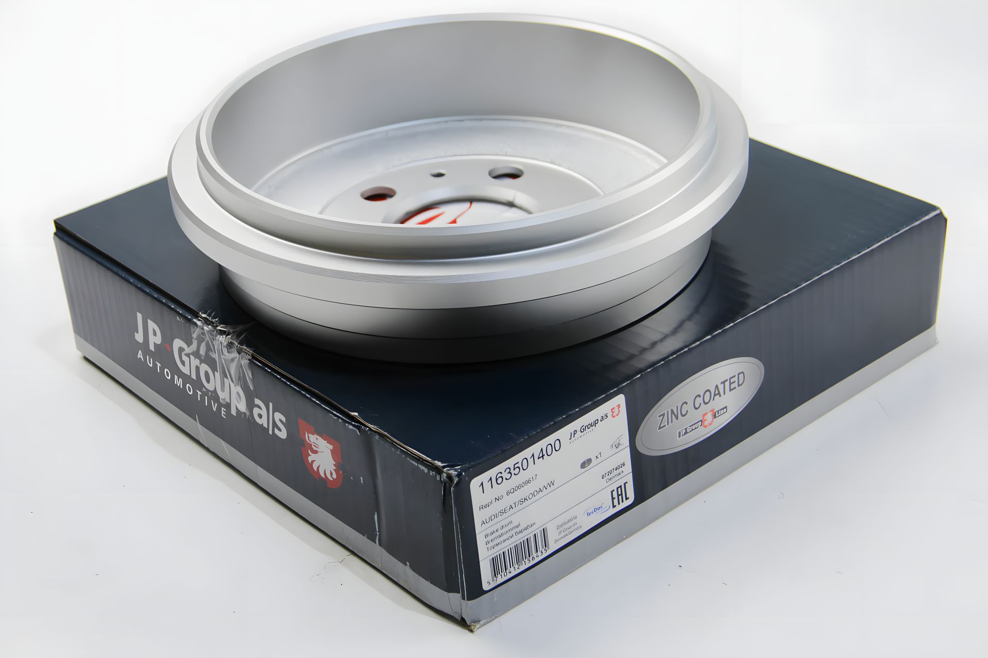 Тормозной барабан для Fabia I/II/III/Polo 99-, JP Group (1163501400) Тормозной барабан для Fabia I/II/III/Polo 99-, JP Group (1163501400)