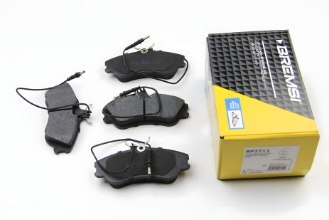Передние тормозные колодки для Berlingo/Partner 96-01 (Lucas) с датчиком, Bremsi (BP2711)