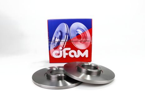 Тормозной диск передний Fiesta/Fiesta/Focus/Fiesta/Focus/Fiesta/Transit/Sierra, CIFAM (800163)