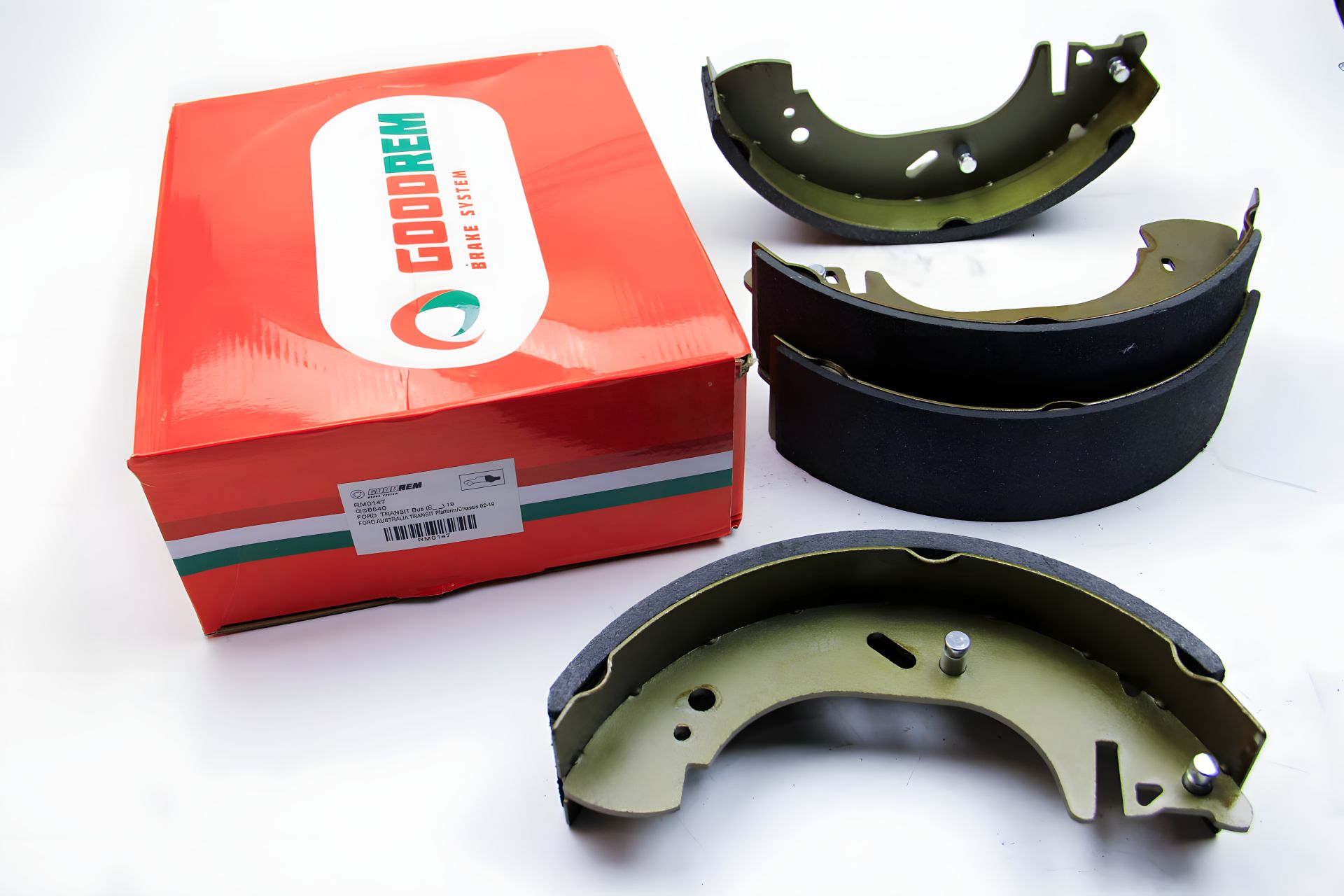 Колодки гальмівні задні Transit T15/Master/Movano 9801 (R15), GOODREM (RM0147) Колодки гальмівні задні Transit T15/Master/Movano 9801 (R15), GOODREM (RM0147)