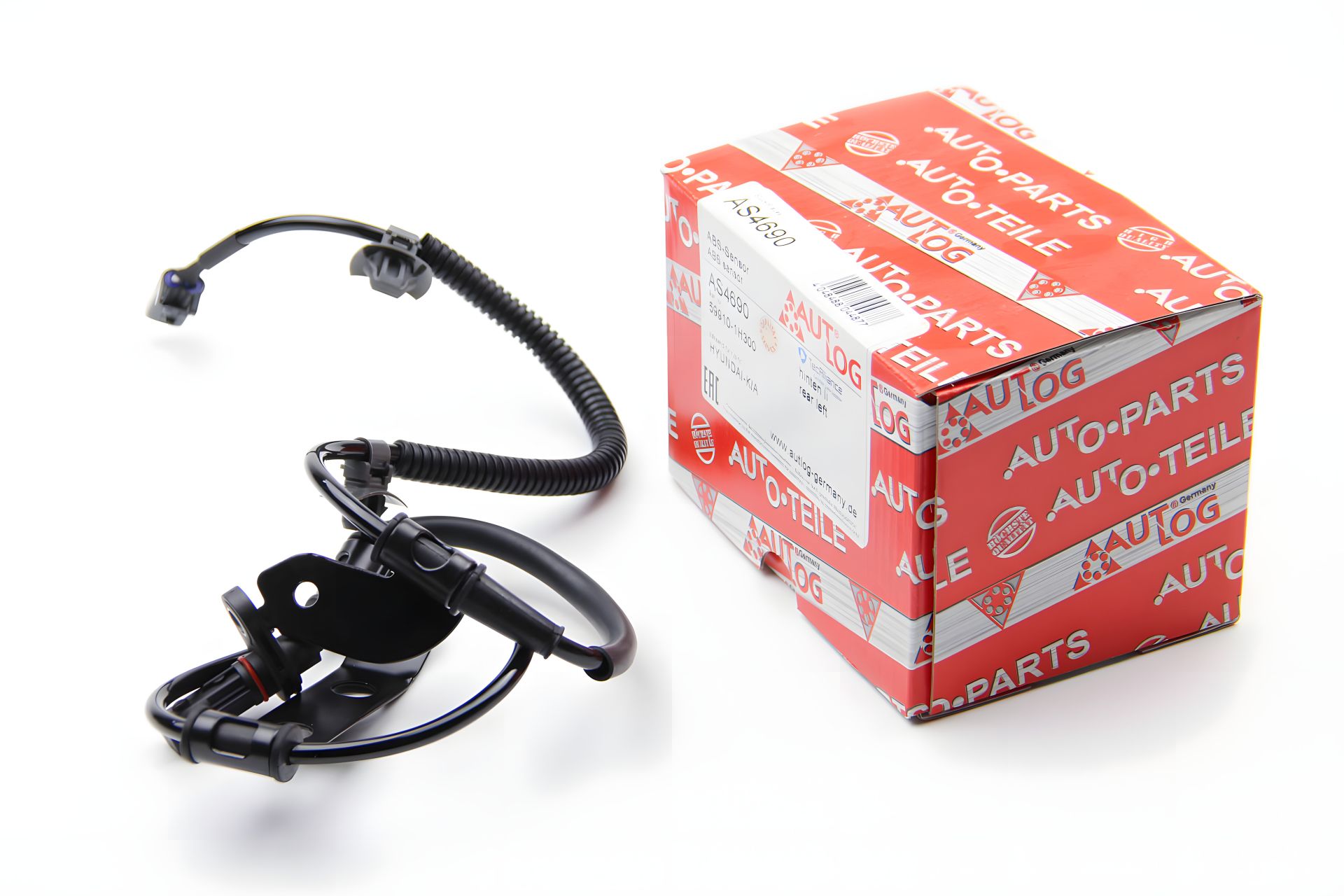 Датчик ABS KIA CEED 1.4-2.0 06-13 задній лівий, AUTLOG (AS4690) Датчик ABS KIA CEED 1.4-2.0 06-13 задній лівий, AUTLOG (AS4690)