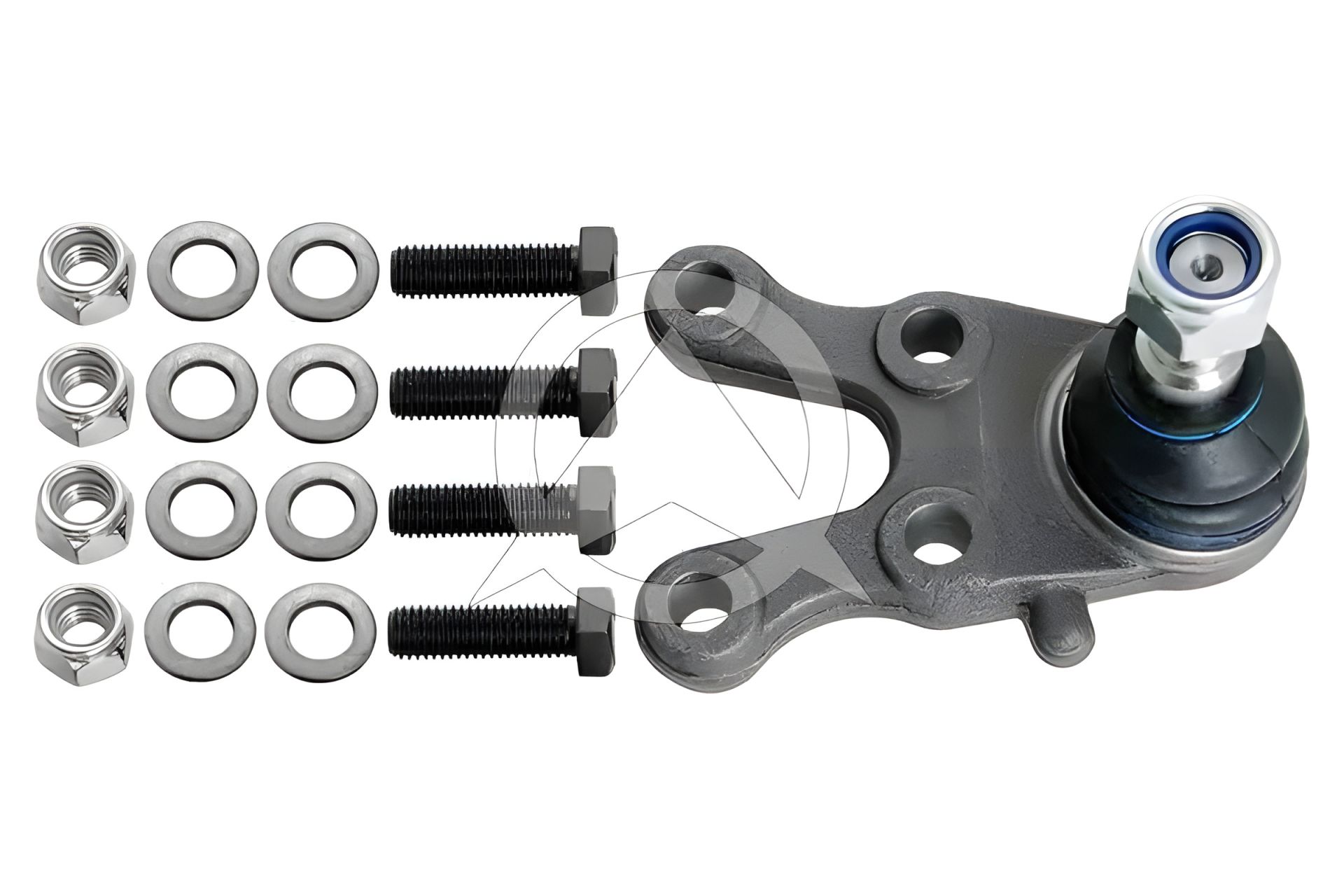 Передня нижня кульова опора Mitsubishi Pajero 90- Пр., SIDEM (72187) Передня нижня кульова опора Mitsubishi Pajero 90- Пр., SIDEM (72187)