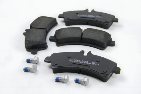 Задні гальмівні колодки, Sprinter/Crafter 06- (спарка) (37554) A.B.S.