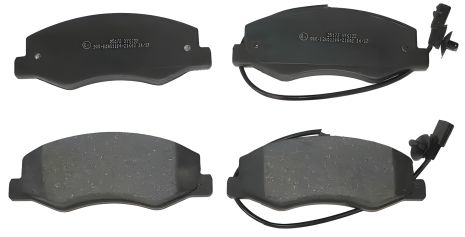 Гальмівні задні колодки Master/Movano 10- (спарка), NATIONAL (NP2744)