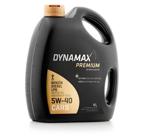 DYNAMAX ULTRA PLUS PD 5W40 моторна олива (4L), DYNAMAX (501600)