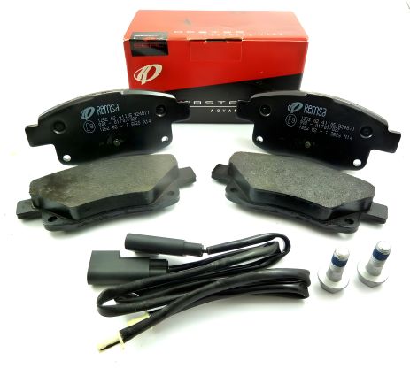 Тормозных колодок комплект, дисковый тормоз FORD TRANSIT, REMSA (125202)