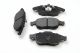 Передние тормозные колодки для Berlingo/Partner 08-, Bremsi (BP3329)