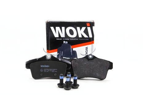 Задні гальмівні колодки Citroen C4 09-/Peugeot 3008 09- (TRW), WOKING (P1518300) Задні гальмівні колодки Citroen C4 09-/Peugeot 3008 09- (TRW), WOKING (P1518300)