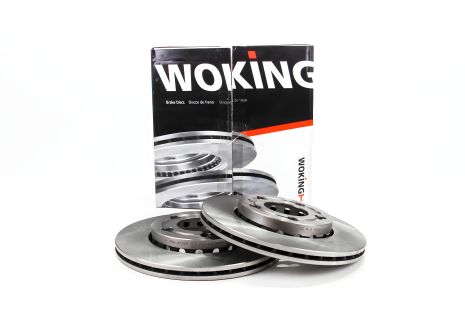 Передній гальмівний диск для Fabia/Fox/Polo (03-21), WOKING (D670910) Передній гальмівний диск для Fabia/Fox/Polo (03-21), WOKING (D670910)
