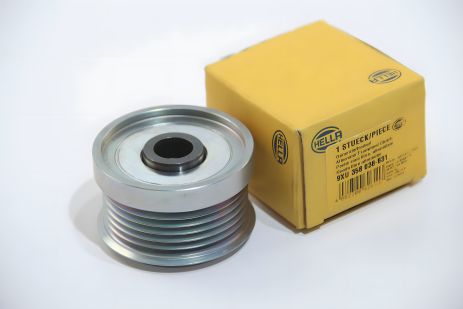Шків генератора Accent/Getz/Matrix 02-, HELLA (9XU358038831) Шків генератора Accent/Getz/Matrix 02-, HELLA (9XU358038831)