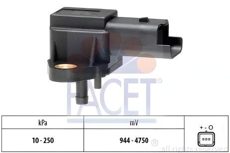 Датчик тиску наддуву для Jumpy/Scudo/Expert 2.0HDI, FACET (103030) Датчик тиску наддуву для Jumpy/Scudo/Expert 2.0HDI, FACET (103030)