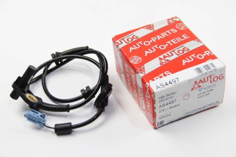 Датчик ABS NISSAN ALMERA 00- передній Л, AUTLOG (AS4497)