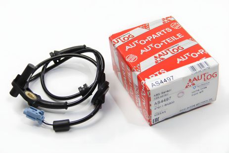 ABS датчик NISSAN ALMERA 00- передній Л, AUTLOG (AS4497)