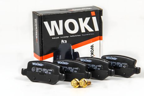 WOKING P918300 - Задні гальмівні колодки MB A-class (W168/W169)