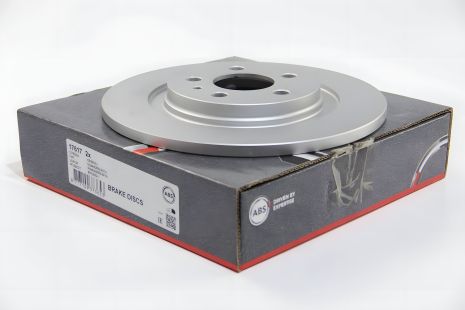 Задний тормозной диск 807/C8 (02-21), ABS (17617)