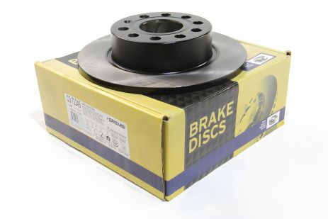 Задний тормозной диск Caddy III/Octavia/Golf V/VI 04- (255x10), Bremsi (CD7224S)