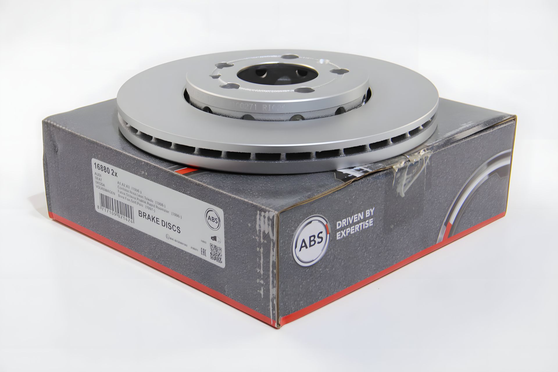 Передній гальмівний диск A1/A2/A3/Bora/Cordoba (96-21), A.B.S. (16880) Передній гальмівний диск A1/A2/A3/Bora/Cordoba (96-21), A.B.S. (16880)