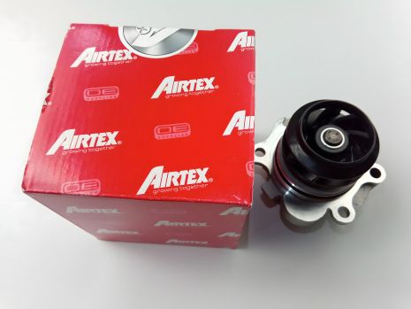Помпа AIRTEX, VAG Caddy III/T5 03-/Golf IV/Passat B5/A4/A6 1.8T/2.0i 03- (9377) (06A121011FV)