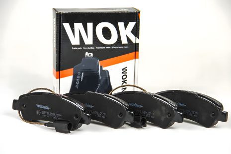 Задние тормозные колодки с датчиком износа для CITROËN JUMPER/FIAT DUCATO/PEUGEOT BOXER 2.0-3.0 06- от WOK
