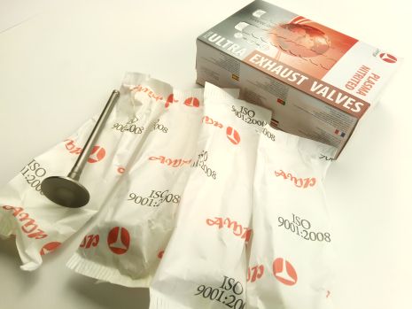 Набір клапанів Aveo 1.6, Lacetti 1.6, AMP азотовані (PCHE008-A-0-N) випуск к-т 4 шт.