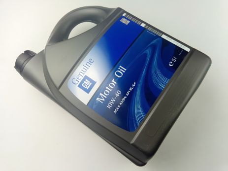 Олива моторна GM Semi Synthetic 10W-40, 5л (1942046) Олива моторна GM Semi Synthetic 10W-40, 5л (1942046)