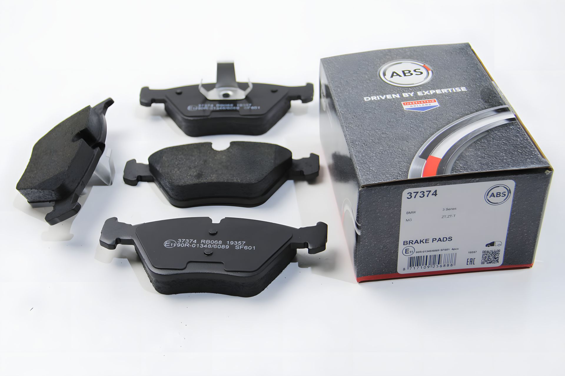Колодки передні гальмівні BMW 3(E46) 99-07/X3(E83) 03-11 (ATE), A.B.S. (37374) Колодки передні гальмівні BMW 3(E46) 99-07/X3(E83) 03-11 (ATE), A.B.S. (37374)
