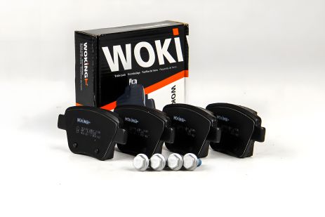 Задние тормозные колодки Caddy/Jetta 10-/Golf 09-13, WOKING (P1520300)