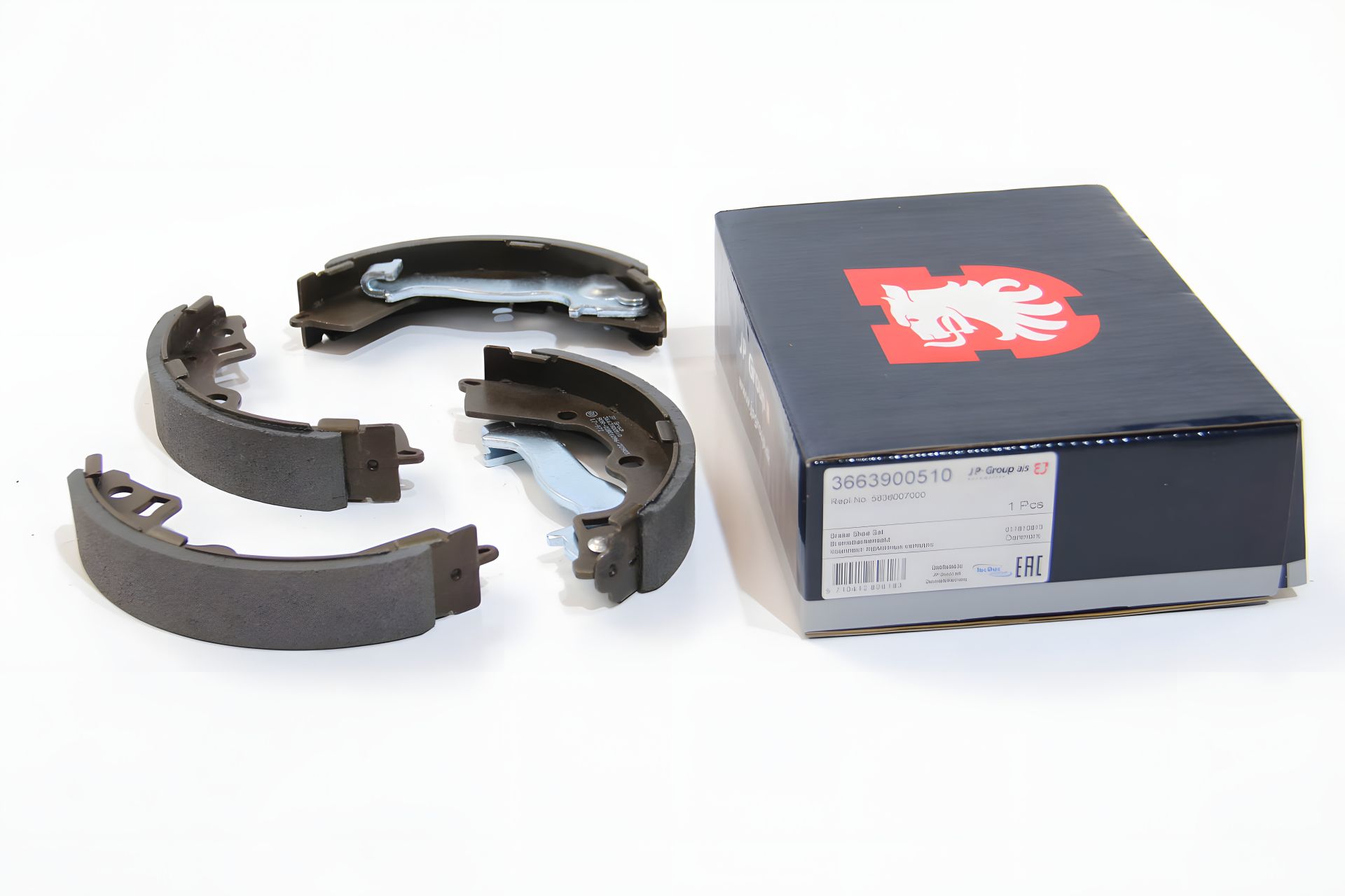 Задні гальмівні Колодки Kia Picanto 04- (180x32), JP Group (3663900510) Задні гальмівні Колодки Kia Picanto 04- (180x32), JP Group (3663900510)