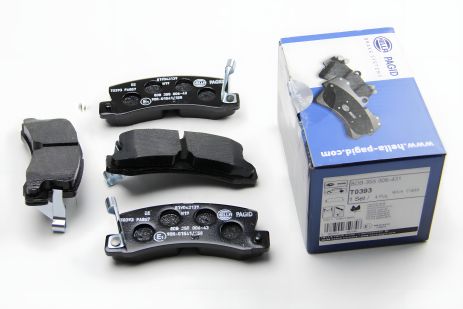 Колодки задние тормозные Camry/Corolla/RX 86-06, HELLA PAGID (8DB355006431)