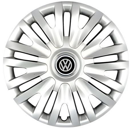 Комплект ковпаків SJS (Туреччина), 16" 412 VW (4 шт) + емблема на вибір (412/16)