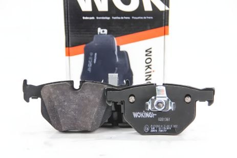 Задні гальмівні колодки X F16/X F15/X E71/X E70 06-19, WOKING (P281361)