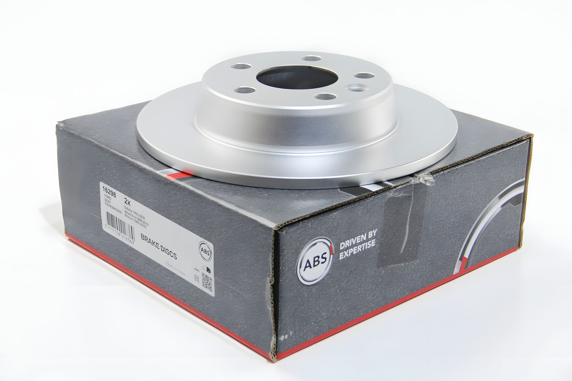 Задній гальмівний диск Galaxy/Sharan (95-10) (ABS 16298), A.B.S. (16298) Задній гальмівний диск Galaxy/Sharan (95-10) (ABS 16298), A.B.S. (16298)