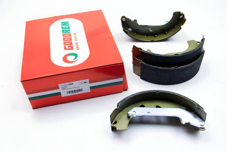 Задні барабанні гальмівні колодки Connect 02-, GOODREM (RM0123) Задні барабанні гальмівні колодки Connect 02-, GOODREM (RM0123)