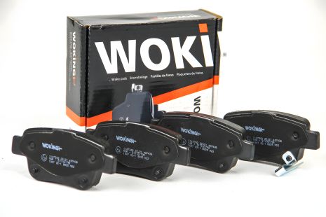 Задні гальмівні колодки для Toyota AVENSIS (T25) (2003 - 2008), WOKING (P1147302) Задні гальмівні колодки для Toyota AVENSIS (T25) (2003 - 2008), WOKING (P1147302)
