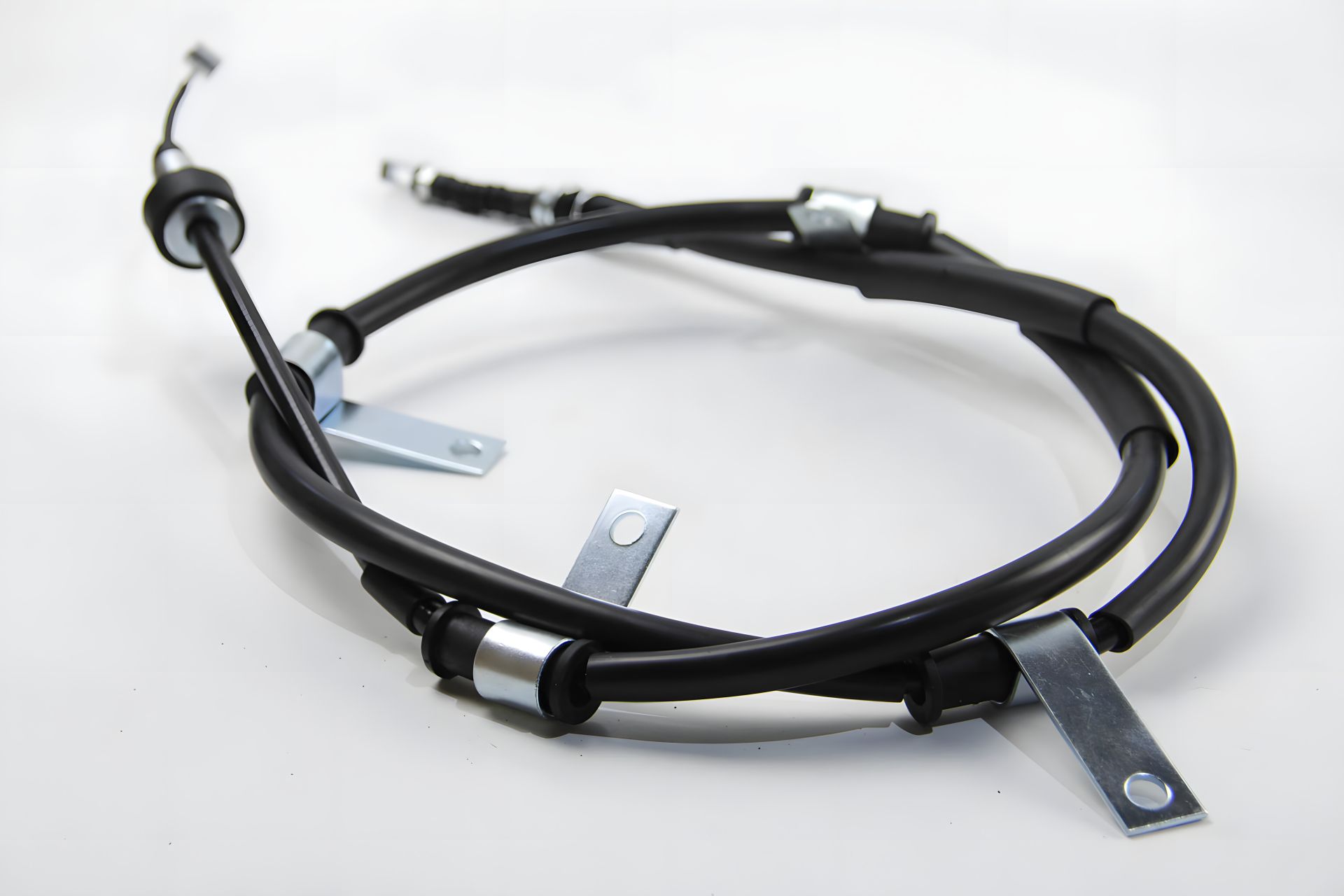 Ручного гальма задній трос SANTA FE 06- Пр. (МКПП) (1812/1584), A.B.S. (K12094) Ручного гальма задній трос SANTA FE 06- Пр. (МКПП) (1812/1584), A.B.S. (K12094)