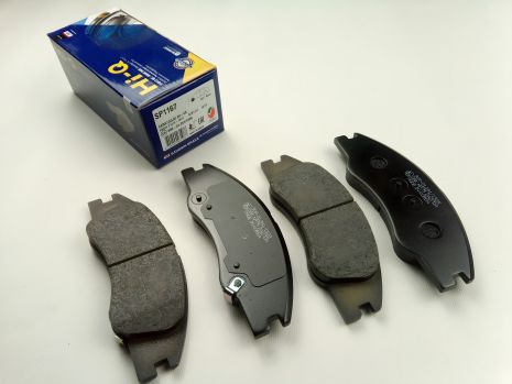 Передні гальмівні колодки Cerato 15", Hi-Q (SP1167) (58101-2FA21)