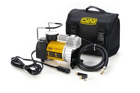 Однопоршневой компрессор СИЛА (900404), 37 л/мин, 10 Атм.