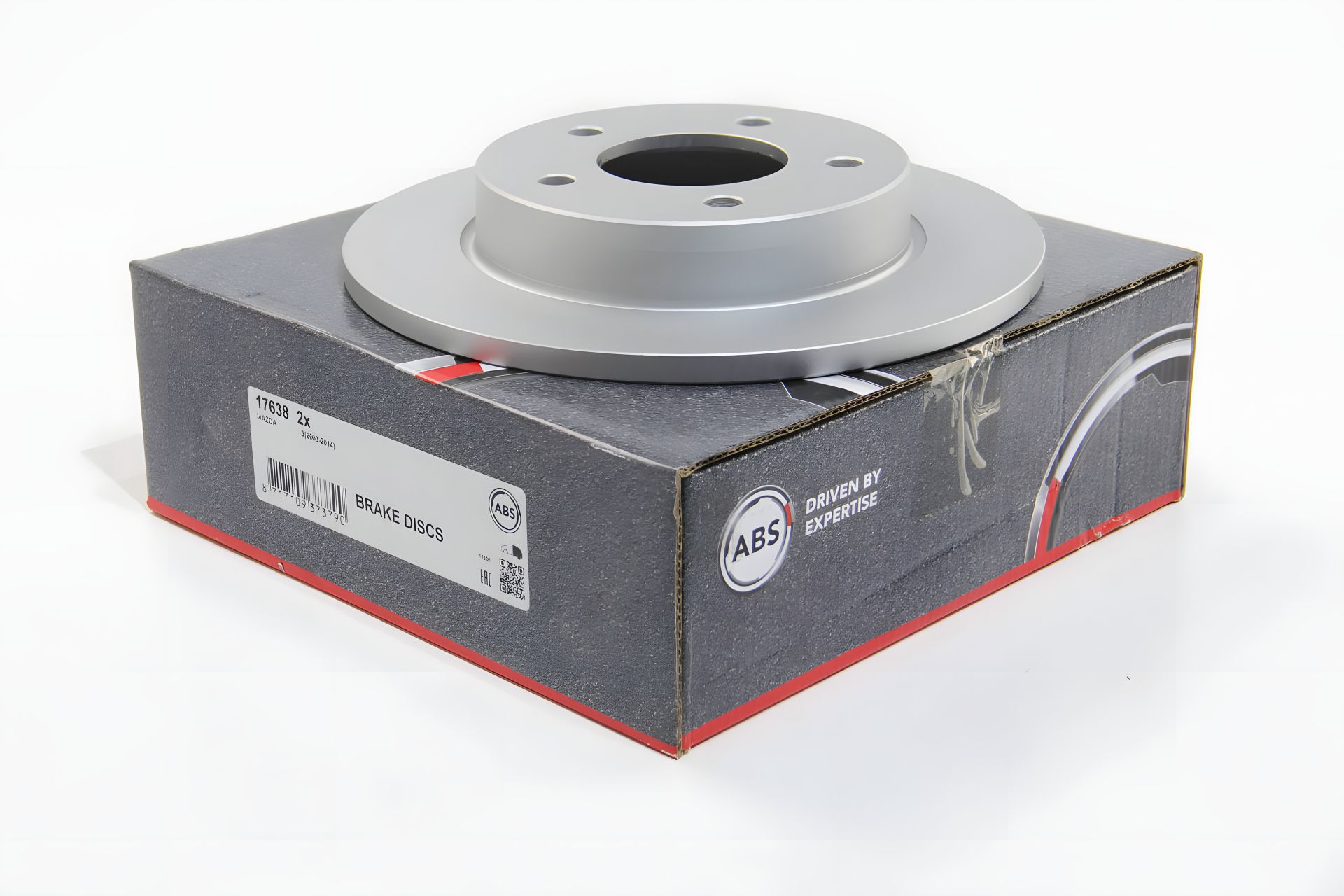 Гальмівний диск задній Mazda 3/3/Axela (06-21) (17638) A.B.S. Гальмівний диск задній Mazda 3/3/Axela (06-21) (17638) A.B.S.