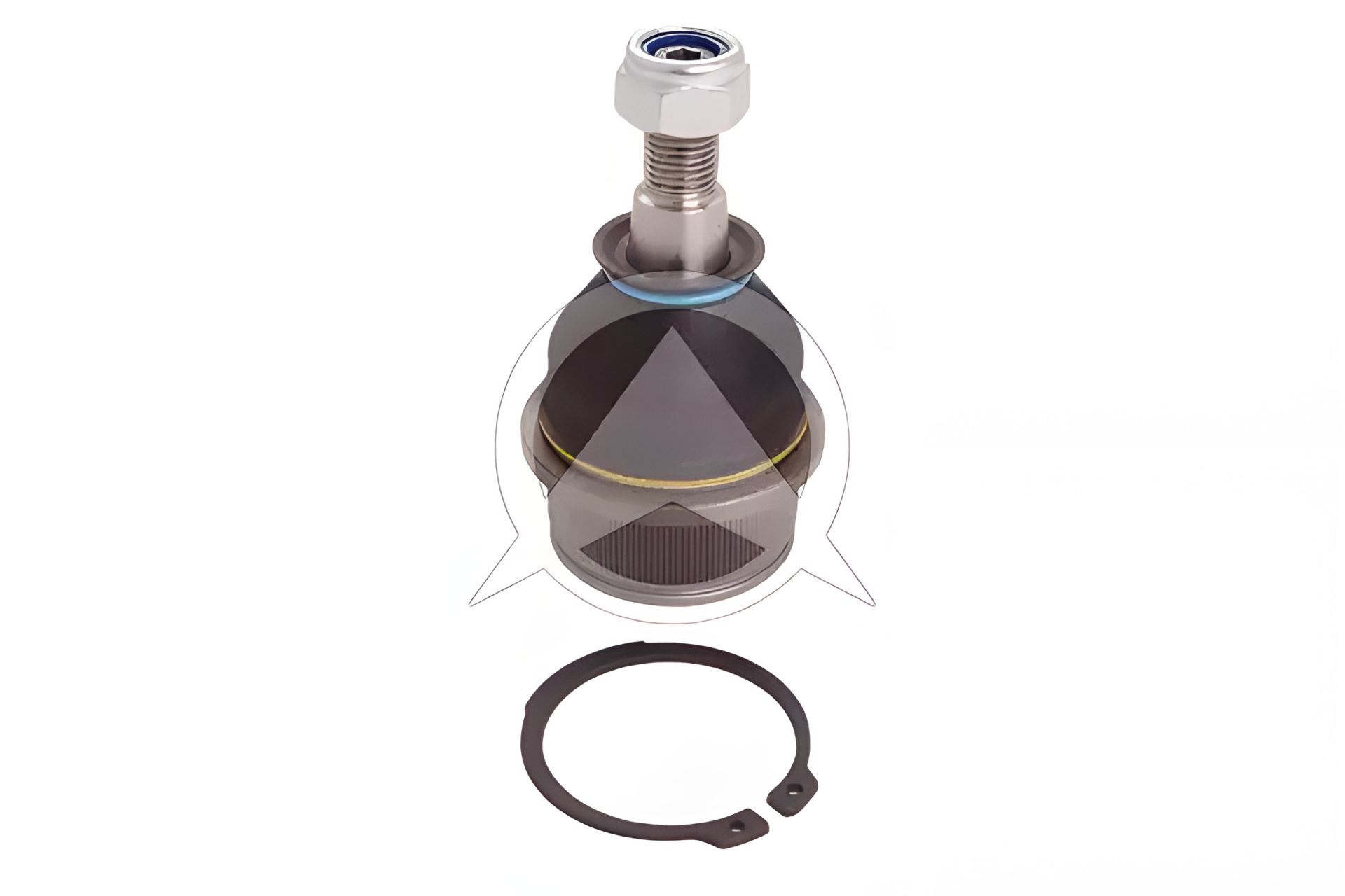 GRAND JEEP кульова опора (передня/знизу) CHEROKEE Cherokee 05-, SIDEM (93082) GRAND JEEP кульова опора (передня/знизу) CHEROKEE Cherokee 05-, SIDEM (93082)