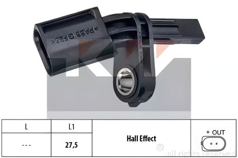 ABS датчик CUPRA LEON, MAN TGE, SEAT TARRACO, KW (460173)
