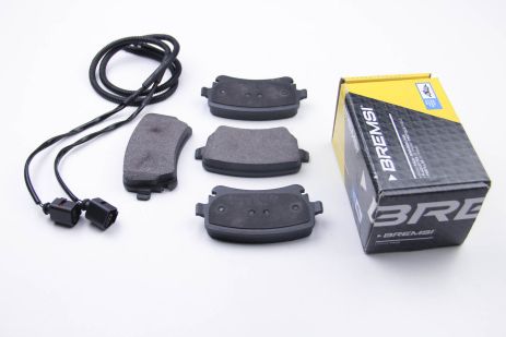 Задні гальмівні колодки Audi A4/A6/A8 02-10/VW Phaeton 02-16 (TRW), Bremsi (BP3087)
