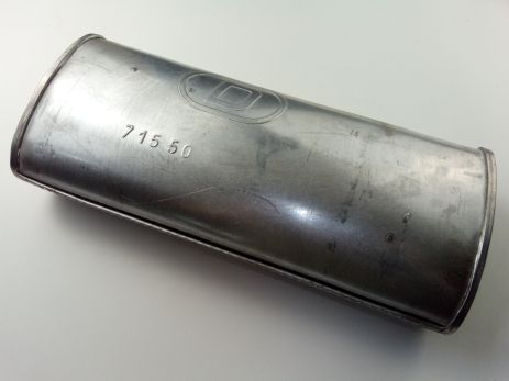 Універсальний плоский глушник DM (D.715/50) 450*200*100*D 50 мм