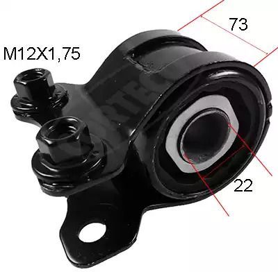 Сайлентблок переднього важеля (позаду) Focus 05-/C-Max 07-, CORTECO (49389960)