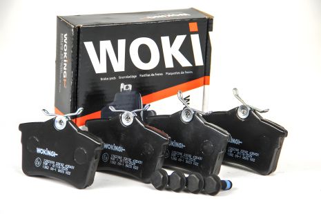 Задние тормозные колодки Berlingo/Partner 08-, WOKING (P1282300)